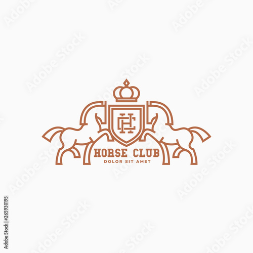 Horse club logo