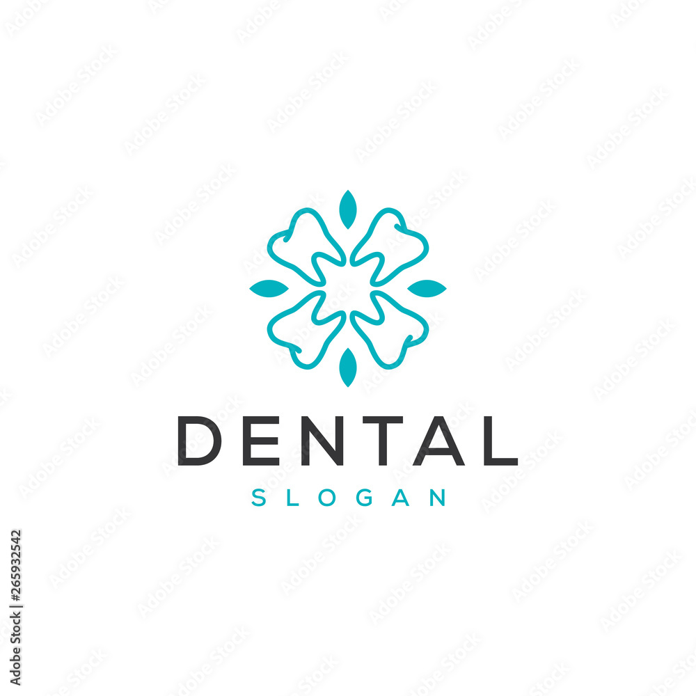 dental vector logo design