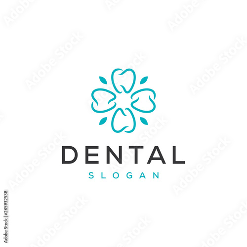 dental vector logo design