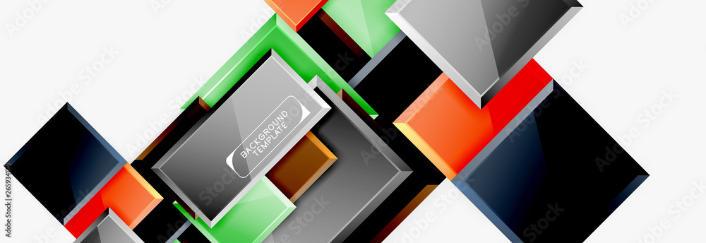 Minimal square banner abstract background Minimal square banner abstract background