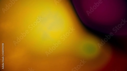 Smooth, clean and abstract, mesmerizing close-up shot looped colorful gradient background 4k Video for Microbiology, Organism, Biological Process, Cell Creation, Biotechnology, Underwater, Ocean