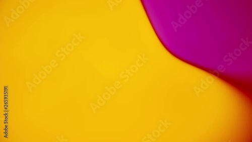 Smooth, clean and abstract, mesmerizing close-up shot looped colorful gradient background 4k Video for Microbiology, Organism, Biological Process, Cell Creation, Biotechnology, Underwater, Ocean