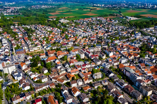 Eschborn aus der Luft