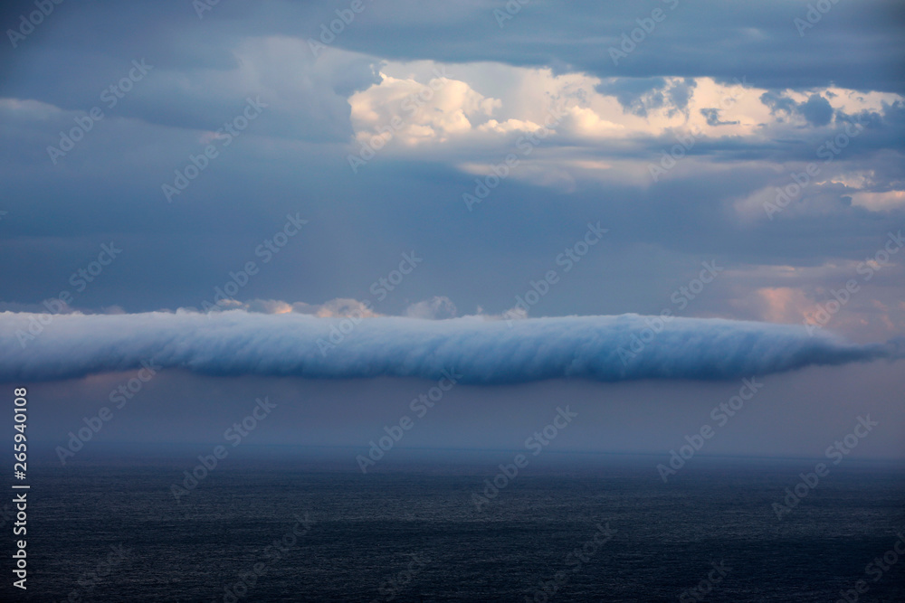 storm Clouds over ocean