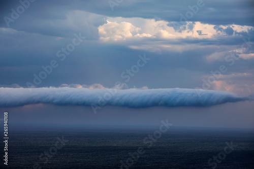 storm Clouds over ocean
