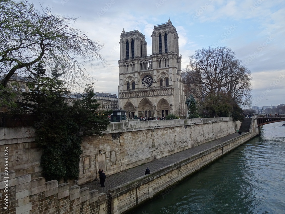 Cathédrale Notre-Dame de Paris   ノートルダム大聖堂