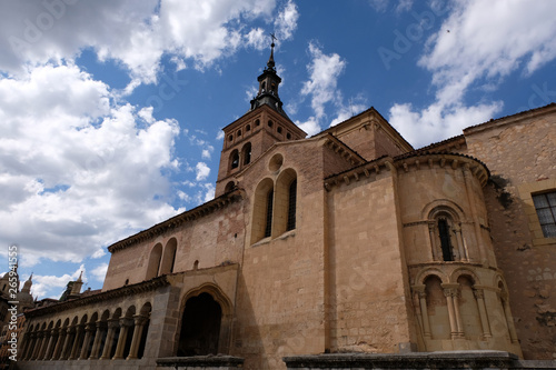 Cathédrale de Ségovie en Espagne