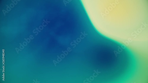 Smooth, clean and abstract, mesmerizing close-up shot looped colorful gradient background 4k Video for Microbiology, Organism, Biological Process, Cell Creation, Biotechnology, Underwater, Ocean