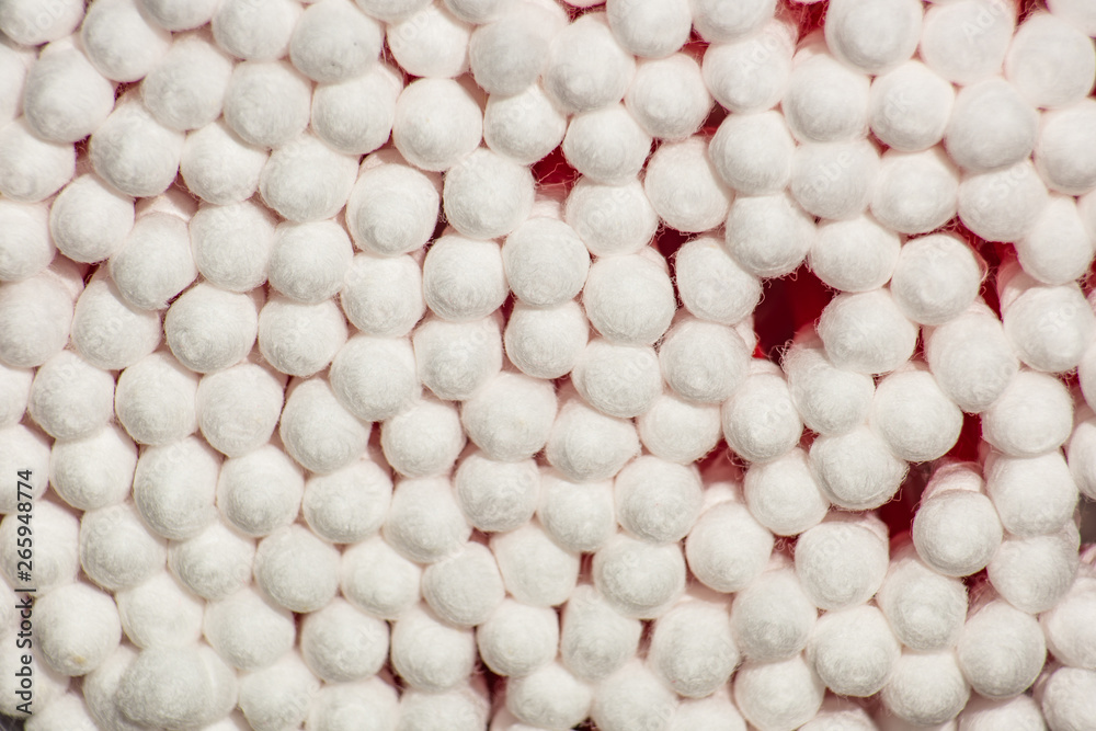 Background of cotton sticks Background of cotton sticks