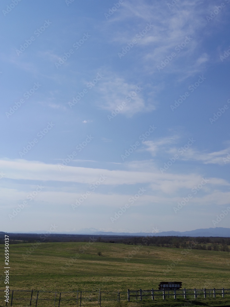 北海道音更町十勝牧場展望台