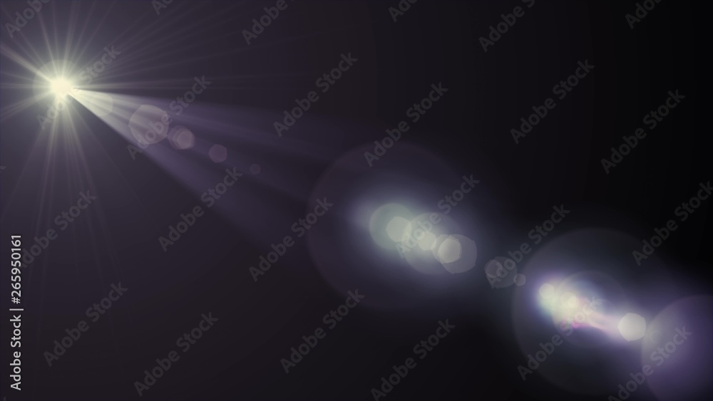 lights optical lens flares shiny bokeh illustration art background new natural lighting lamp rays effect colorful bright stock image