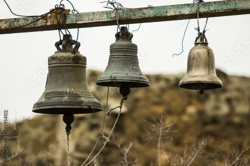 old bronze bells