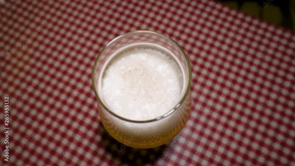 Cold light craft beer in a glass Cold light craft beer in a glass