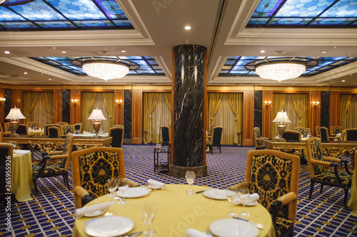 interior of a five star premium hotel. photo