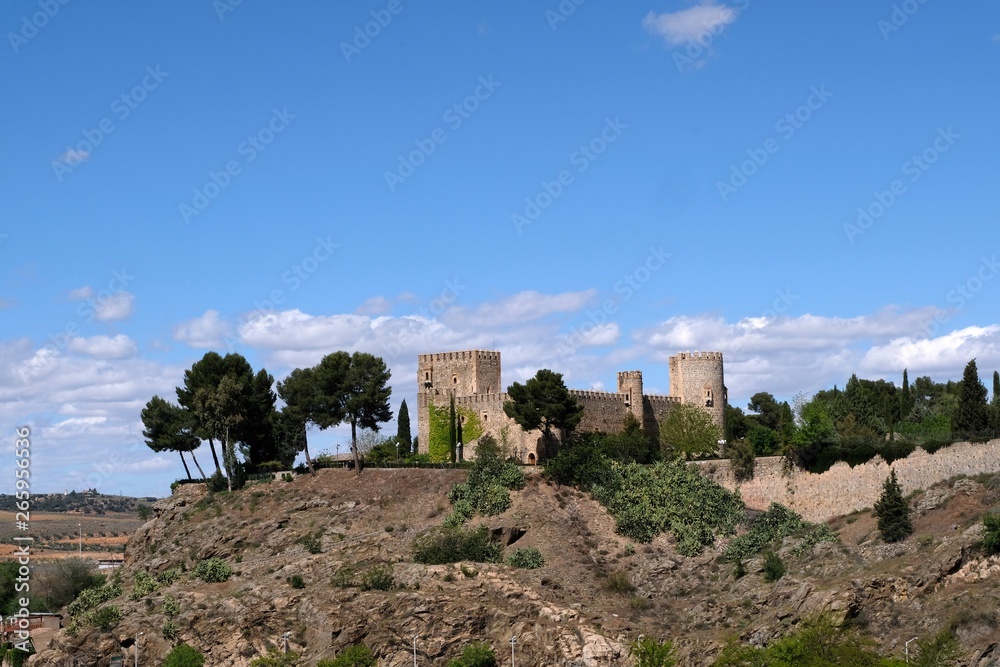 Château de San Servando à Tolède en Espagne 