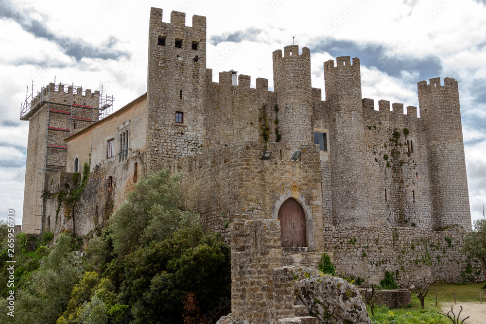 Castelo medieval em portugal
