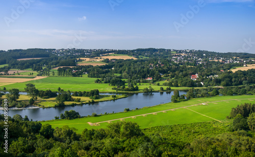 view of a river in beautiful landscape © Volker