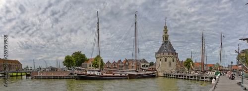 Panorama von Hoorn, Holland © Fotolyse