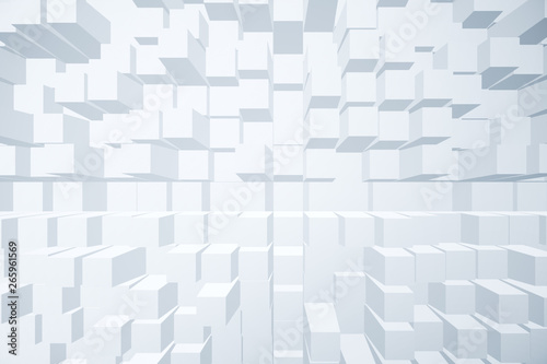 Modern cubes background