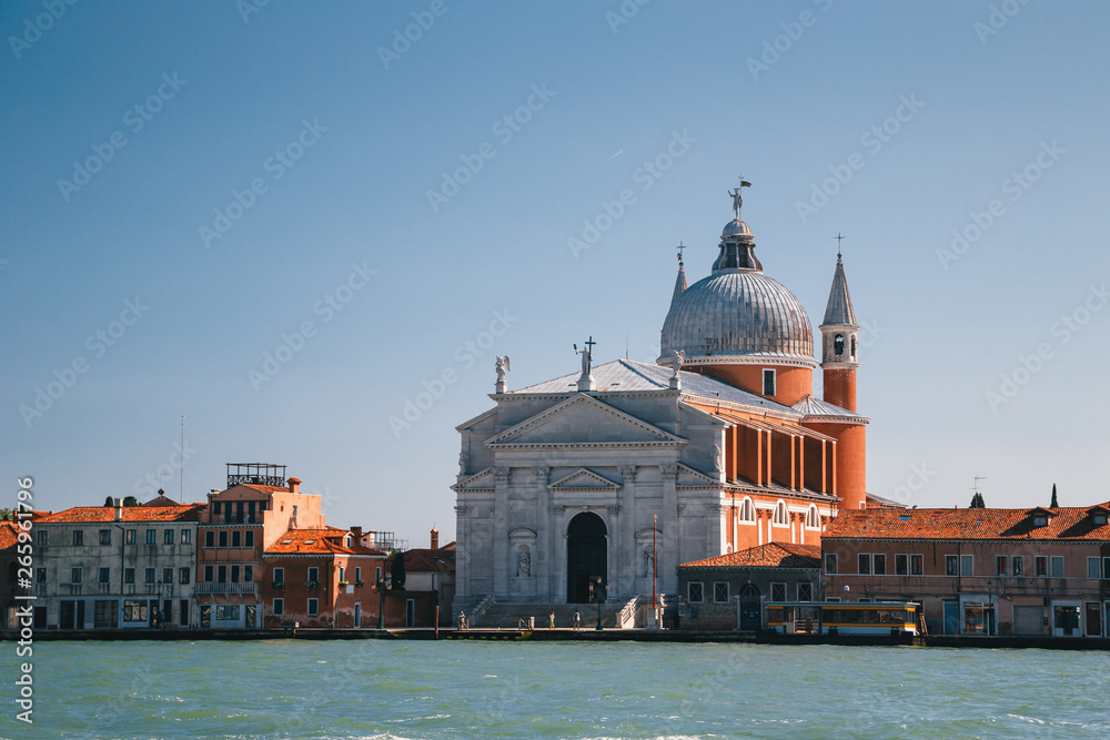 The Church of the Most Holy Redeemer, The Chiesa del Santissimo Redentore commonly known as Il Redentore located on Giudecca island, Venice, Italy