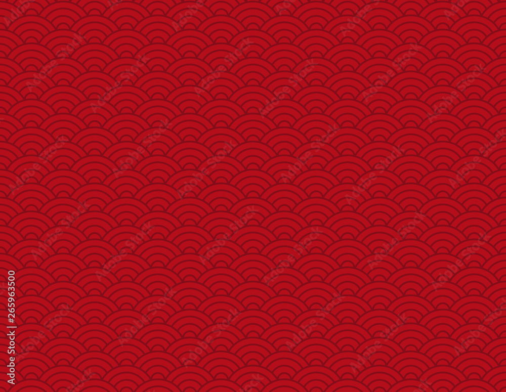 Chinese vector background with waves Chinese vector background with waves