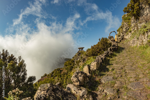 Cloudy Moutains of El Hierro. Mirador de Jinama photo