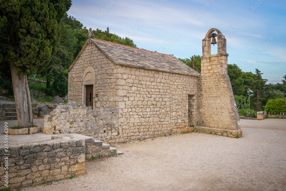 Marjan Hill - the church of St. Nicholas, Split