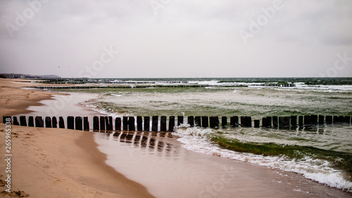 Stormy sea