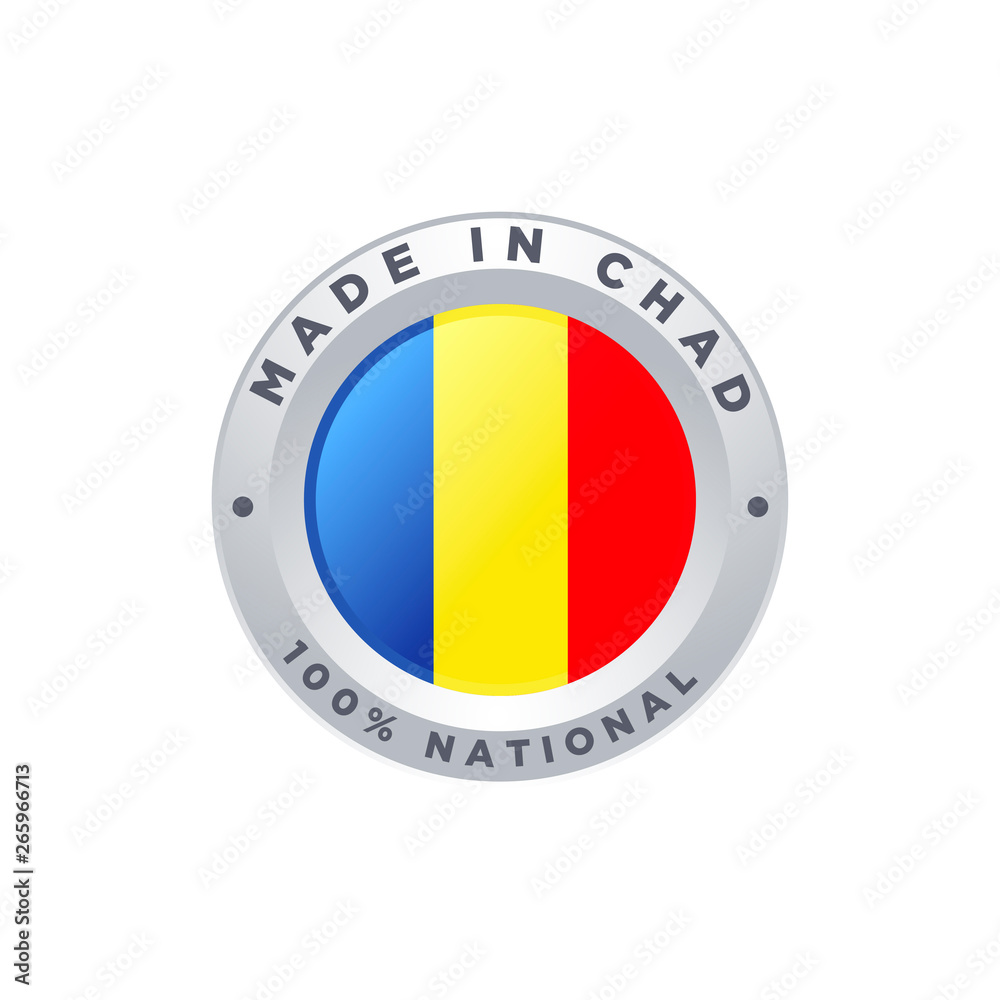 Fototapeta premium MADE IN CHAD