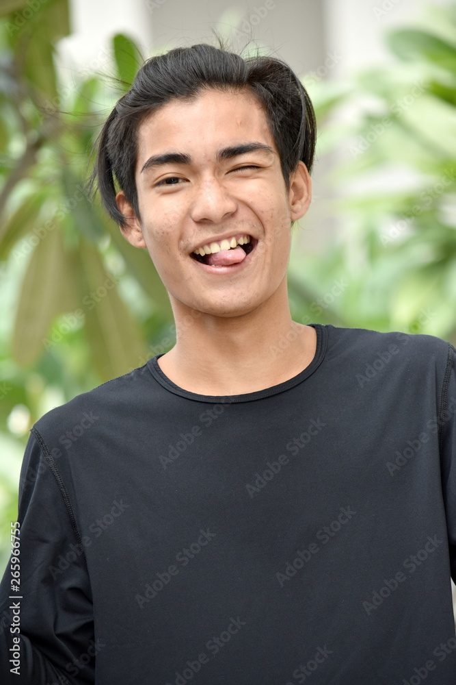 A Happy Male Person A Happy Male Person