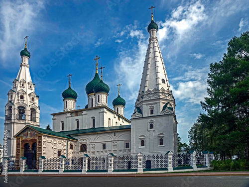 Eliah the Prophet church. City of Yaroslavl, Russia. Years of construction 1647 - 1650