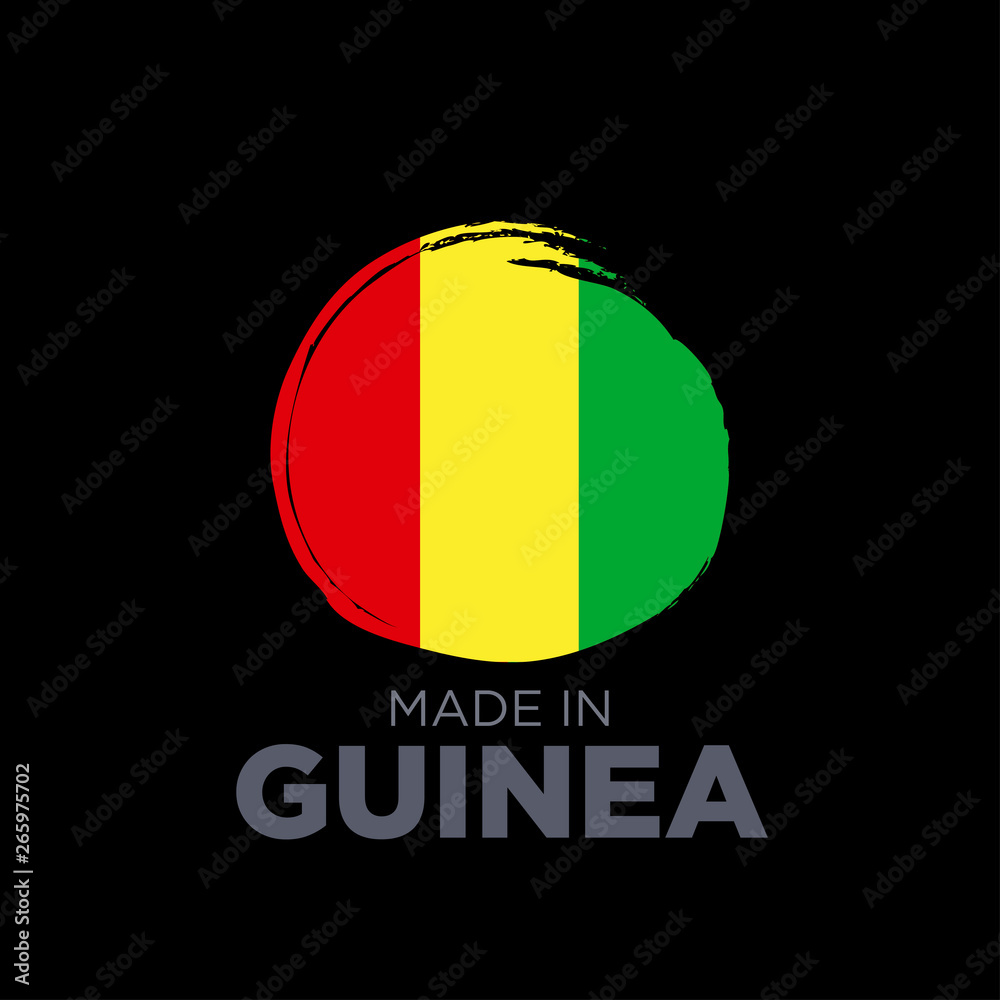 Fototapeta premium MADE IN GUINEA