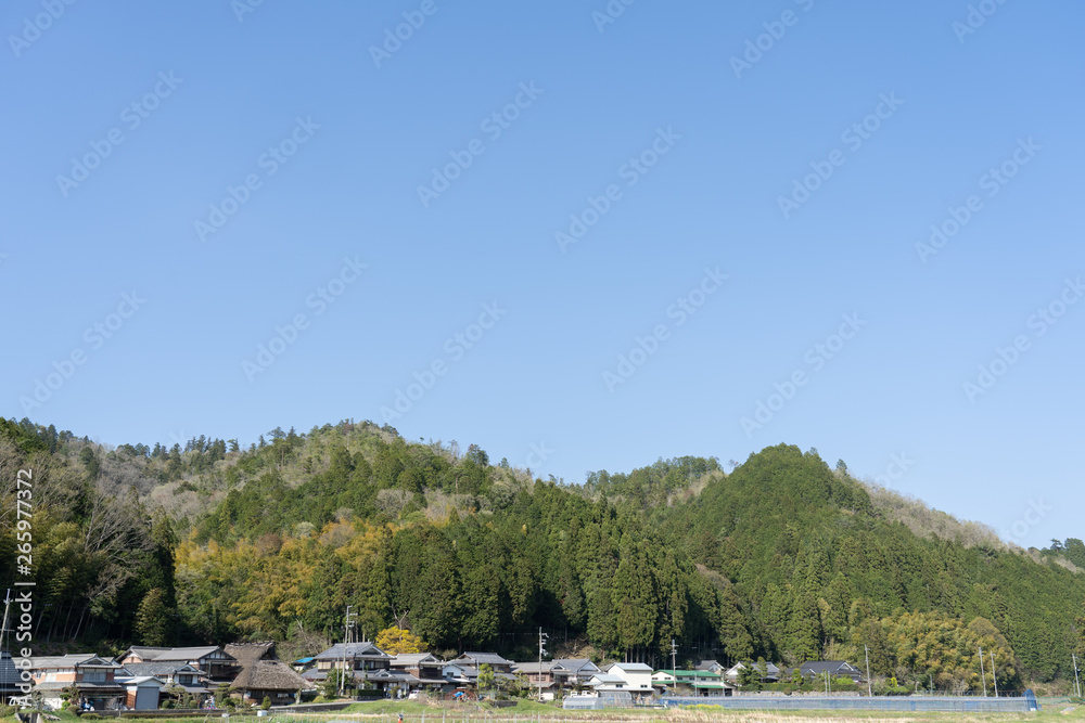 兵庫　篠山の景色