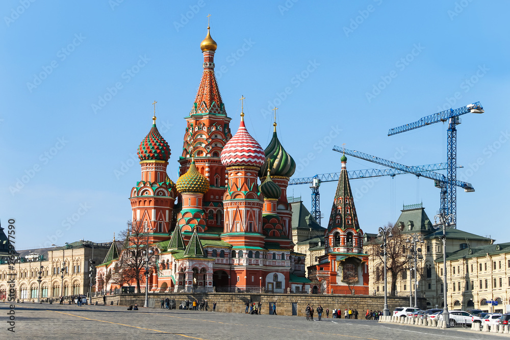 Fototapeta premium Saint Basil's Cathedral in Moscow