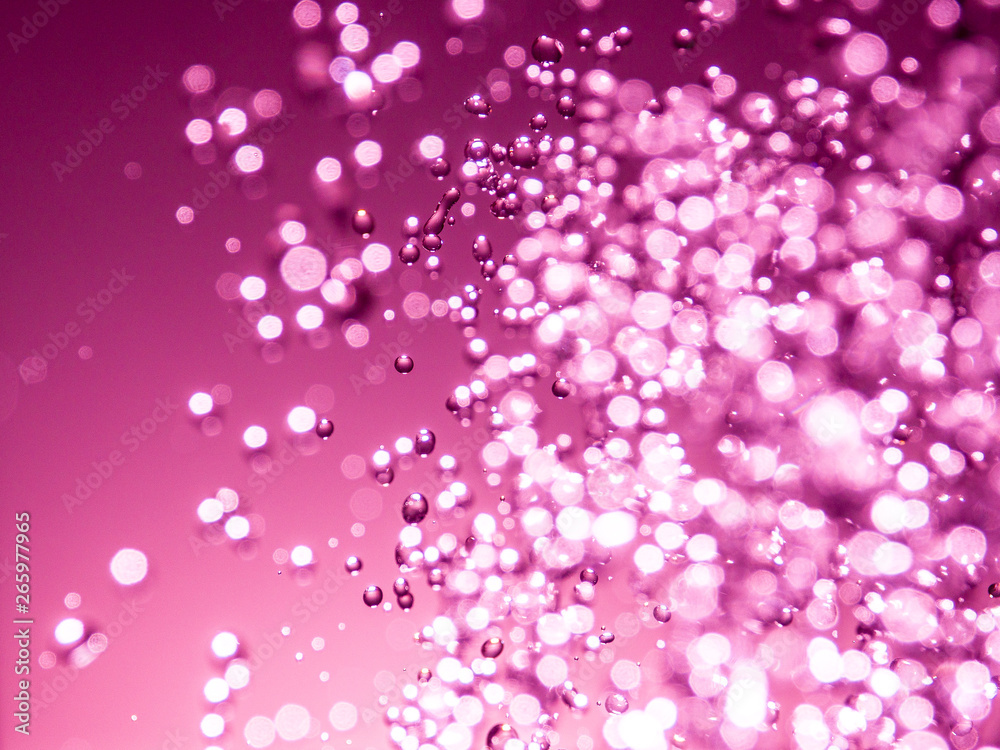 Purple water drops bokeh Purple water drops bokeh