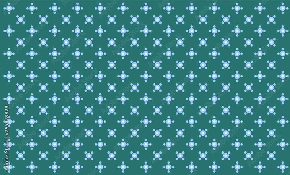 Minimal pastel blue retro dot flower pattern seamless background - Contemporay Asian patterns background wallpaper geometric texture illustration vector for design work Minimal pastel blue retro dot flower pattern seamless background - Contemporay Asian patterns background wallpaper geometric texture illustration vector for design work