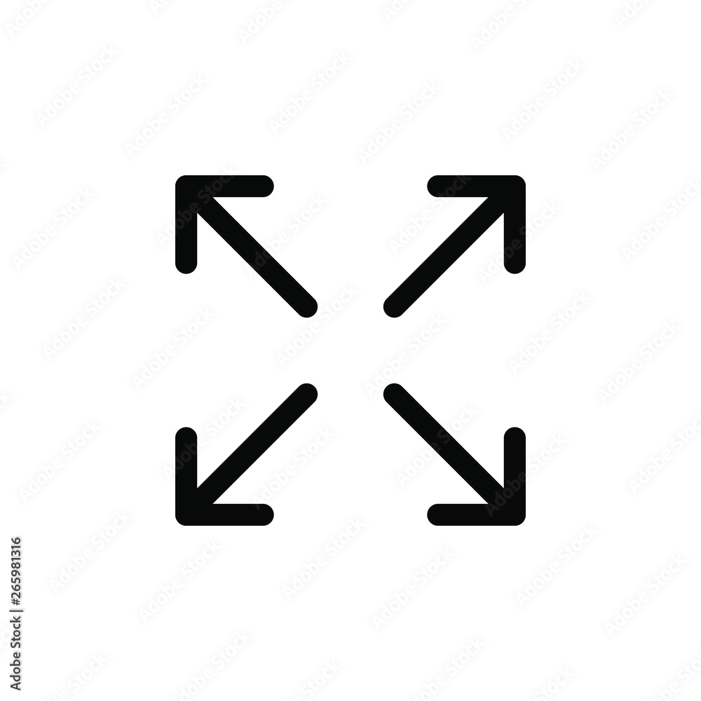 Full Screen border icon. This icon use for admin panels, website, interfaces, mobile apps Full Screen border icon. This icon use for admin panels, website, interfaces, mobile apps