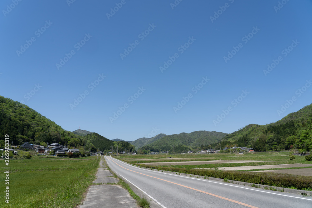 Fototapeta premium 兵庫 三田の景色