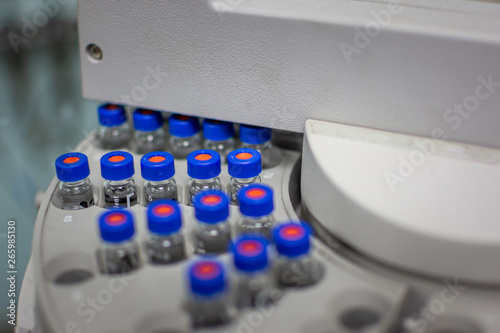 bottle group analysis for an experiment in a science research lab.