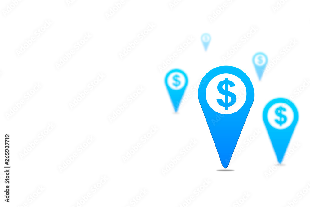 American dollar symbol, dollar currency concept American dollar symbol, dollar currency concept