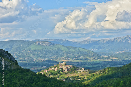 The landscape of the Campania region, in southern Italy © Giambattista
