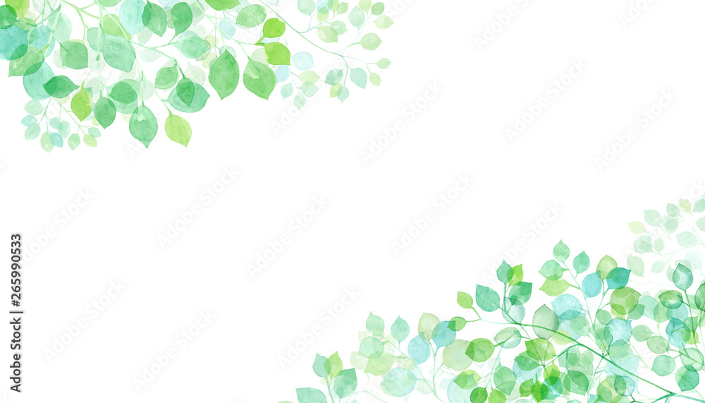 木漏れ日の水彩イラスト 2隅装飾フレーム Stock Illustration Adobe Stock 木漏れ日の水彩イラスト 2隅装飾フレーム Stock Illustration Adobe Stock