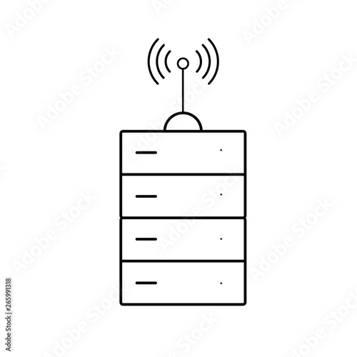 Internet hosting icon