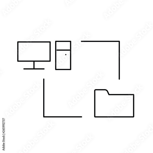 Internet hosting icon
