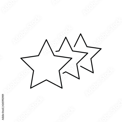Fototapeta Naklejka Na Ścianę i Meble -  stars vector icon