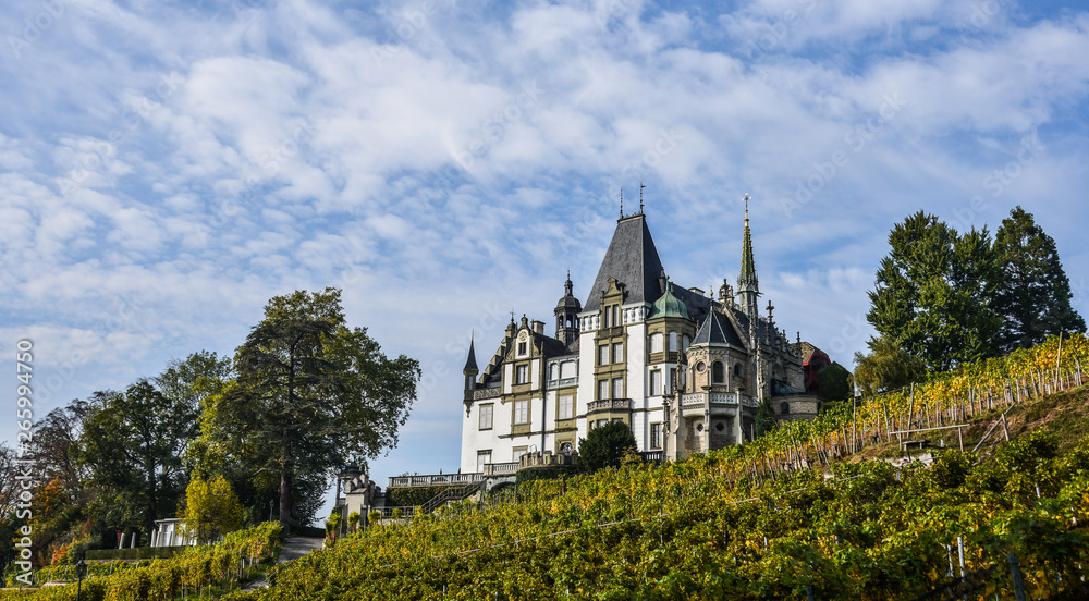 Meggenhorn Castle in Lucerne, Switzerland