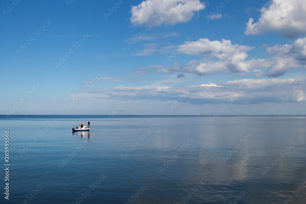 blue sky by the sea blue sky by the sea