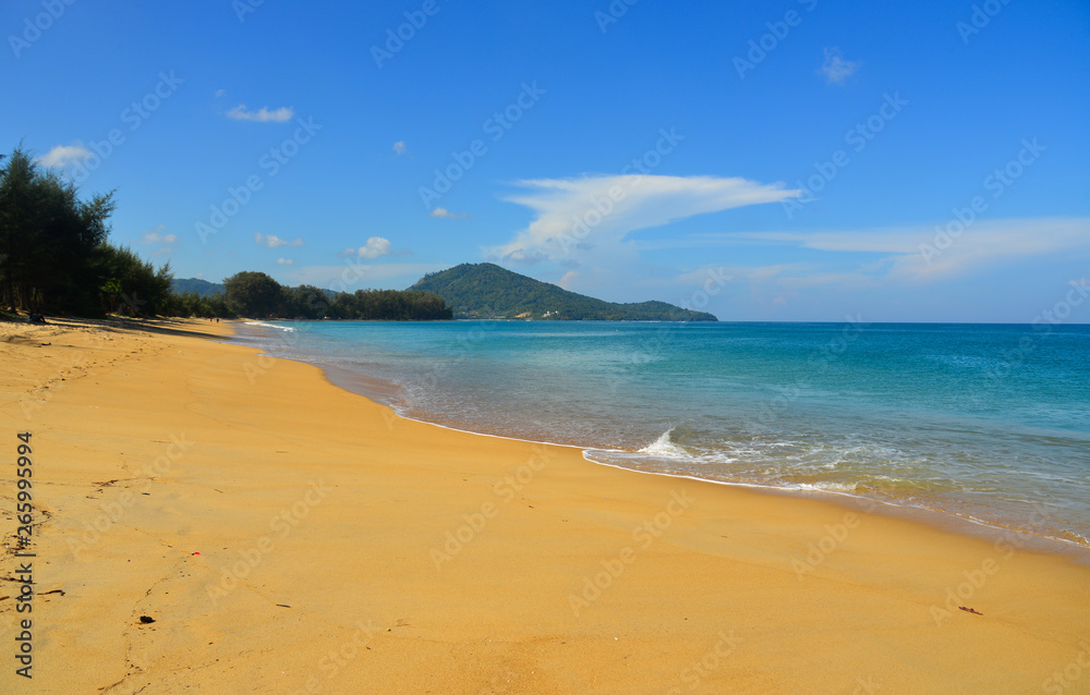 Beautiful seascape of Phuket Island