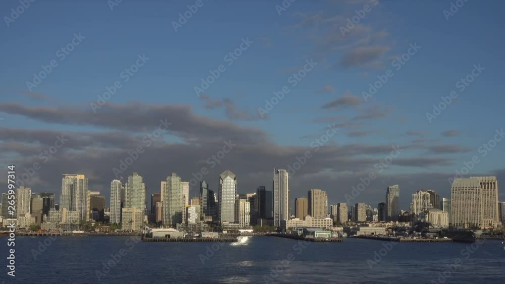 San Diego skyline and harbor, California, USA San Diego skyline and harbor, California, USA