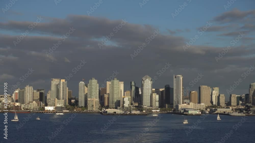 San Diego skyline and harbor, California, USA San Diego skyline and harbor, California, USA